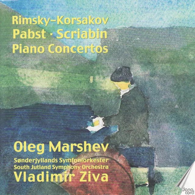 Pabst: Concerto for piano and orchestra in E-Flat Major - Rimsky-Korsakov: Concerto for piano and orchestra in C-Sharp Minor - S