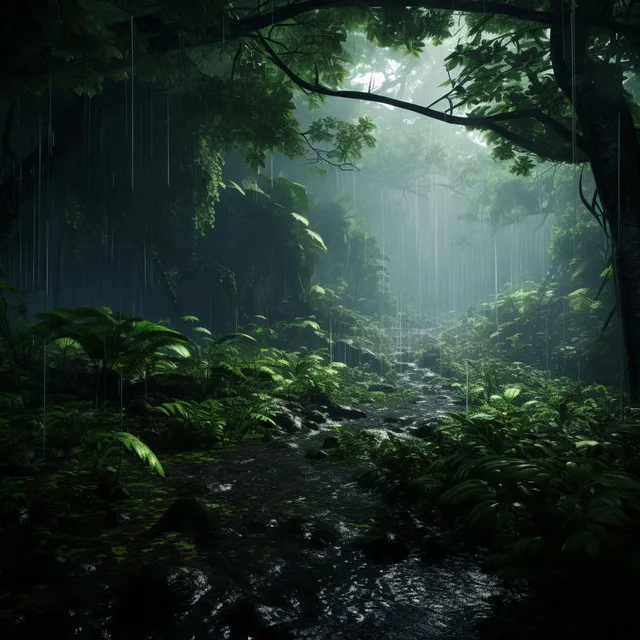 Forest Rainfall Sonata: Nature's Chirping Symphony