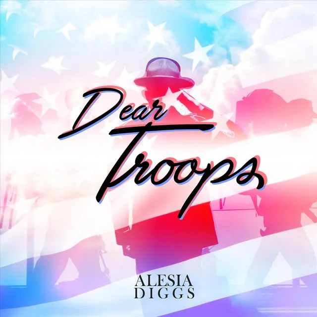 Dear Troops (Red, White & Blue)