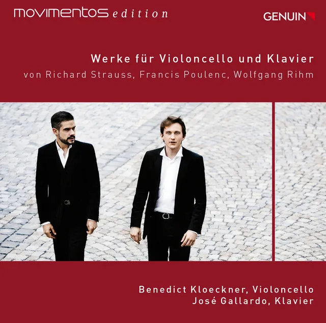 Strauss, Poulenc, & Rihm: Werke für Violoncello und Klavier (Movimentos Edition)