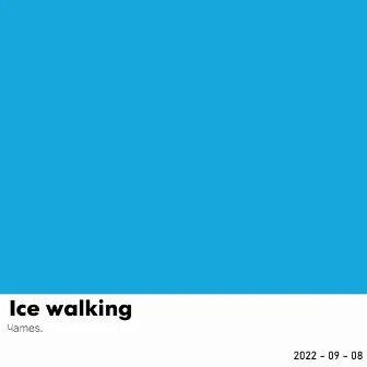 Ice walking by ɥames.