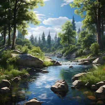 Musical Oasis: Serene Streams and Waterfalls of Relaxation by Nature Insight