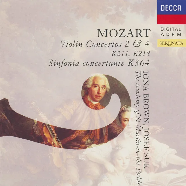 Sinfonia concertante for Violin and Viola in E-Flat Major, K. 364: II. Andante