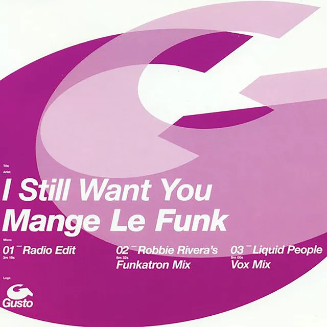 I Still Want You - Liquid People Vox Mix