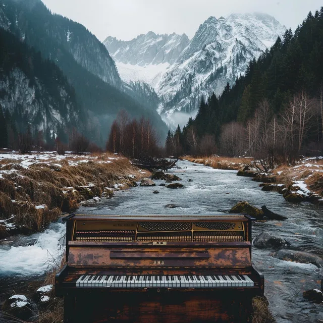 Armonía Radiante Del Amanecer Del Piano