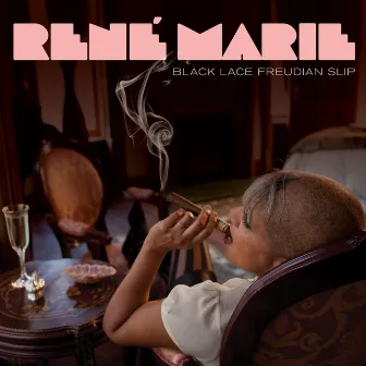 Black Lace Freudian Slip by Rene Marie