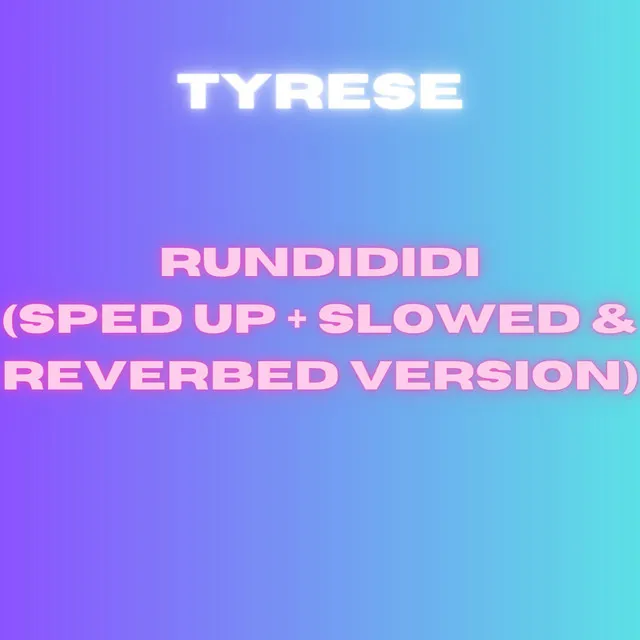 RUNDIDIDI - Slowed + Reverbed Version