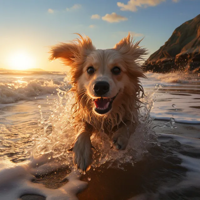 Música Combinada Con Océano: Bienestar Oceánico Para Perros