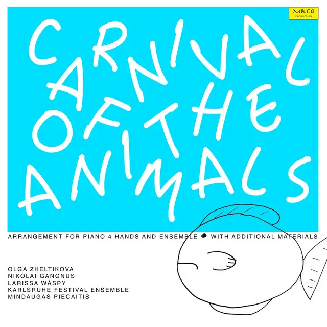 Carnival Of The Animals, R.125 (Arr. For Piano 4-Hands And Ensemble): 14. Finale