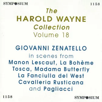 The Harold Wayne Collection, Vol. 18 (1907-1911) by Giovanni Zenatello