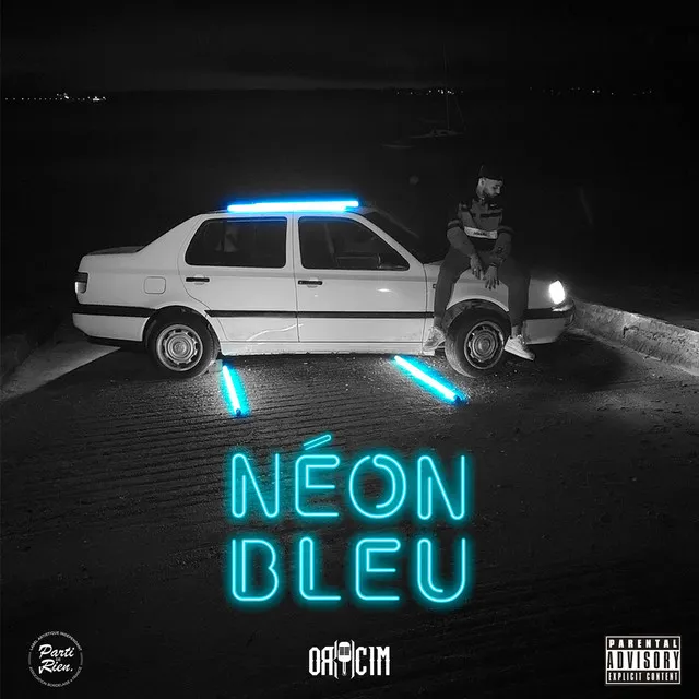 Néon bleu