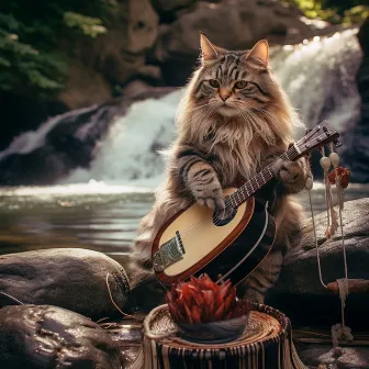 Cats Stream: Waterfall Purr Anthem by Lights From A Distance