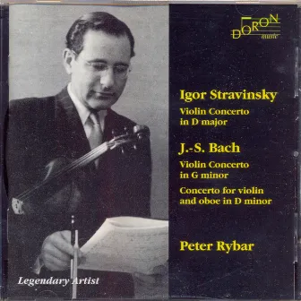 Peter Rybar Plays Stravinsky & J. S. Bach by Peter Rybar