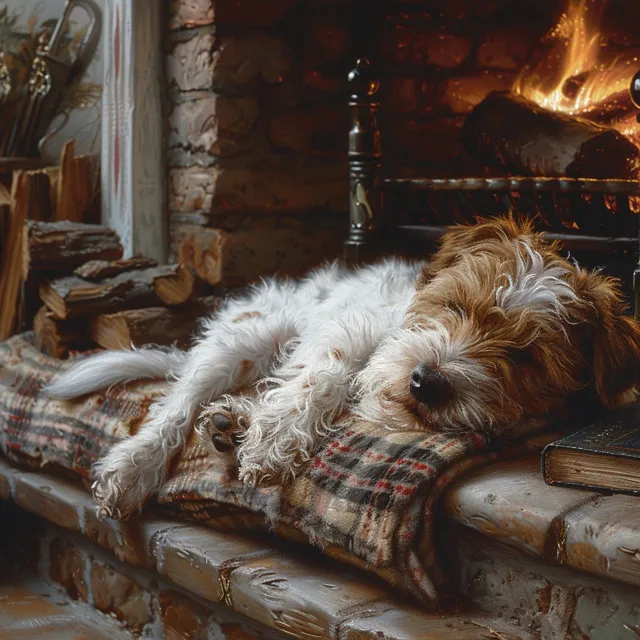 Chimenea Relajante Para Mascotas: Calidez Suave Para Mayor Comodidad