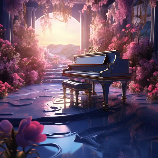 Piano Melody Dusk Horizon