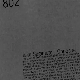 Opposite by Taku Sugimoto