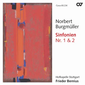 Burgmüller: Symphonies Nos. 1 & 2 by Hofkapelle Stuttgart