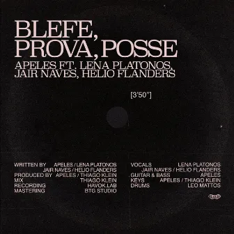 Blefe, Prova, Posse by Apeles