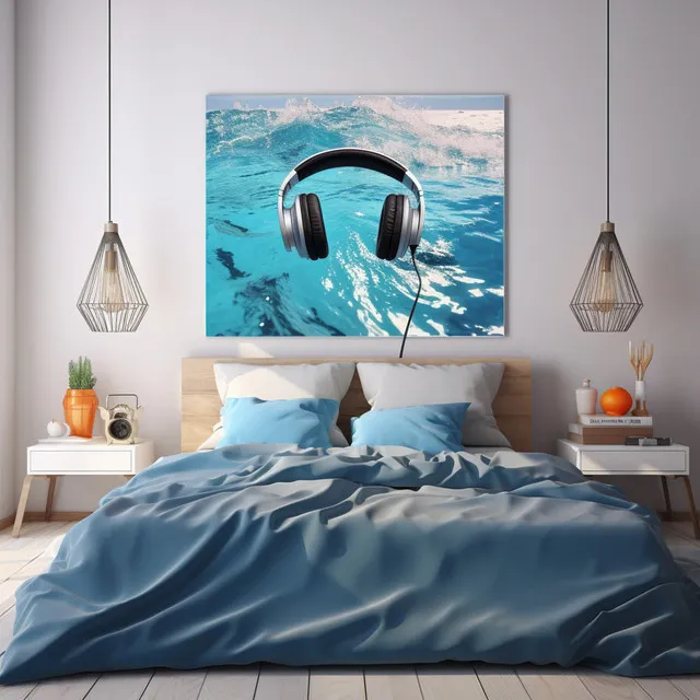 Binaural Night Sleep: Ocean Lullaby Tunes