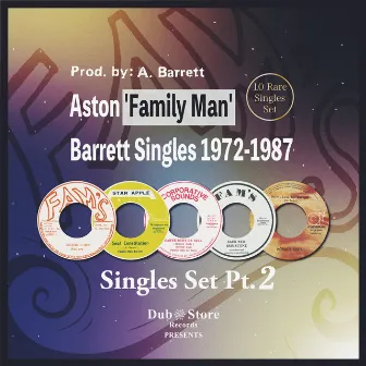 Aston 'Family Man' Barrett Singles 1972-1987 Pt.2 - 10 Singles Set by Aston 'Family Man' Barrett