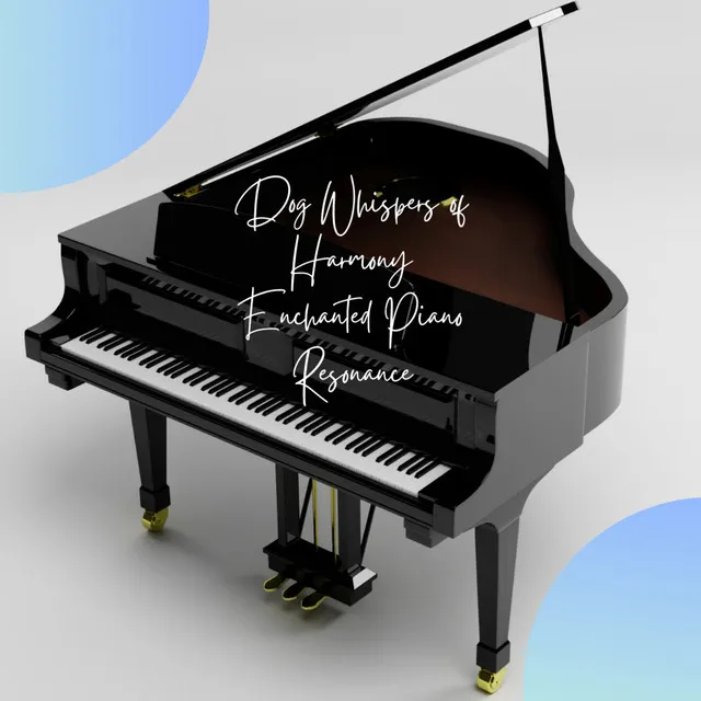 Dog Whispers of Harmony: Enchanted Piano Resonance