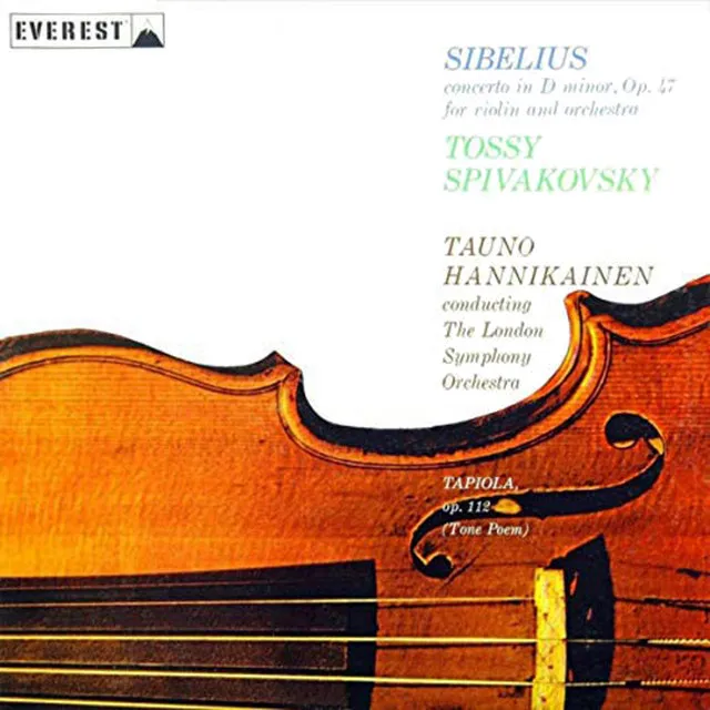 Concerto for Violin and Orchestra in D Minor, Op. 47; II. Adagio di molto