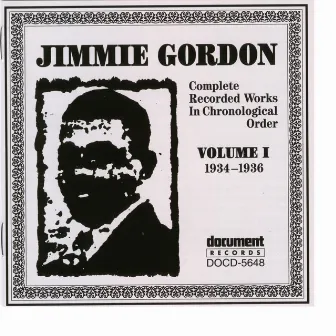 Jimmie Gordon Vol. 1 (1934-1936) by Jimmie Gordon