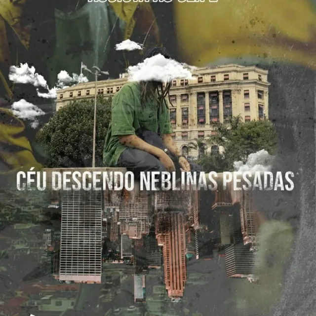 Céu Descendo Neblinas Pesadas