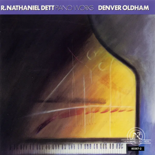 R. Nathaniel Dett: Piano Works