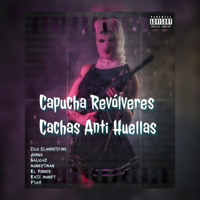 Capucha Revólveres Cachas Anti Huellas