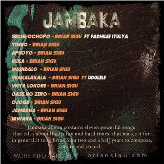 JAMBAKA by Brian Sigu