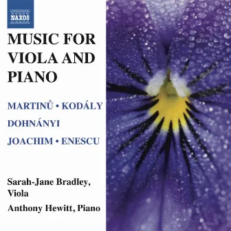 Music for Viola and Piano by Sarah-Jane Bradley