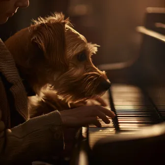 Melodías Caninas: Reconfortantes Sonidos De Piano Para Perros by Música tranquila para perros