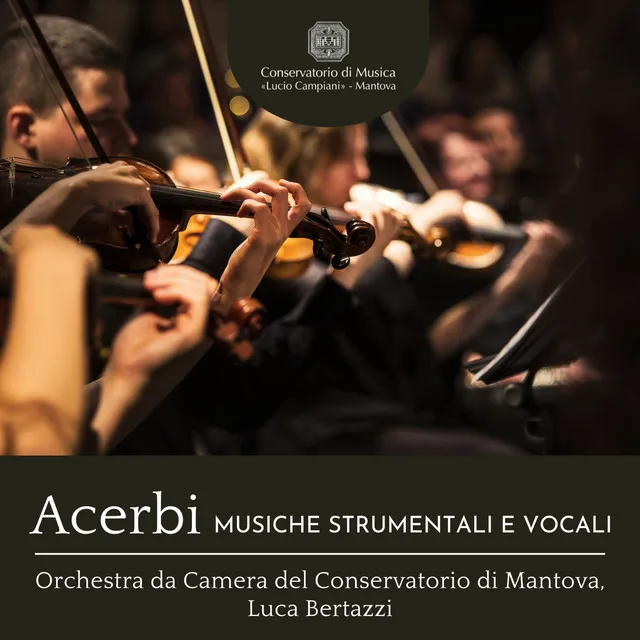 Acerbi: Musiche strumentali e vocali