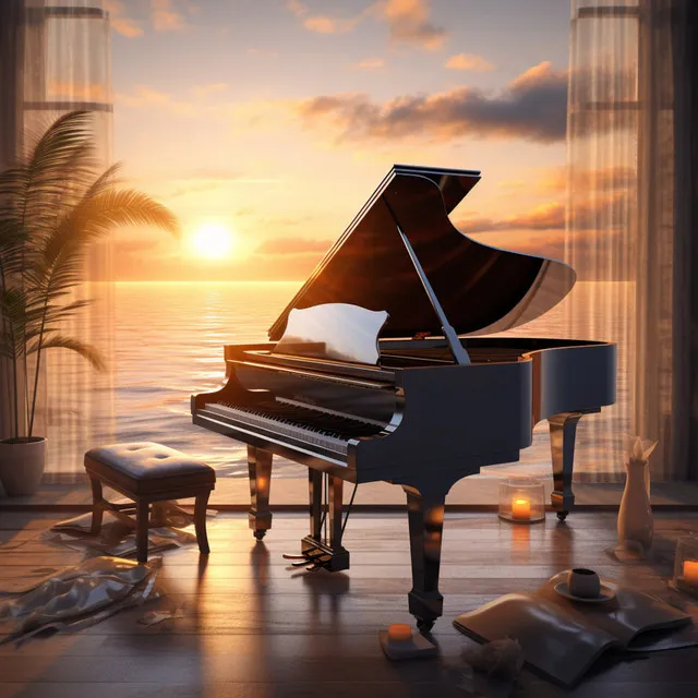 Piano Track Evening Serenity