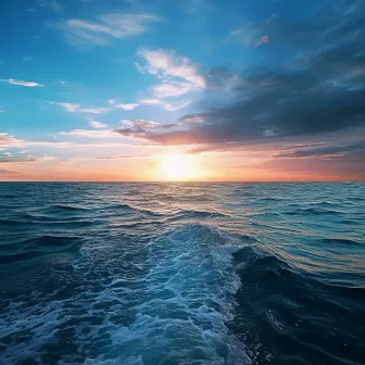 Relaxation at Sea: Binaural Ocean Calm by Waves in Regression