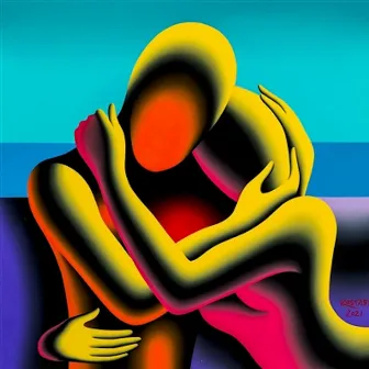 Holding on to Forever by Mark Kostabi