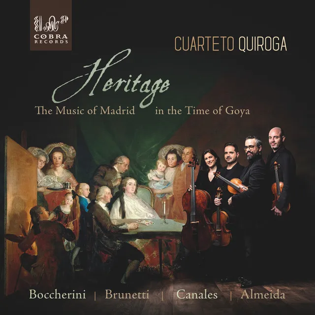 String Quartet in E Flat Major, Op. 24, No. 3, G.191: I. Allegro moderato - World Premiere Recording