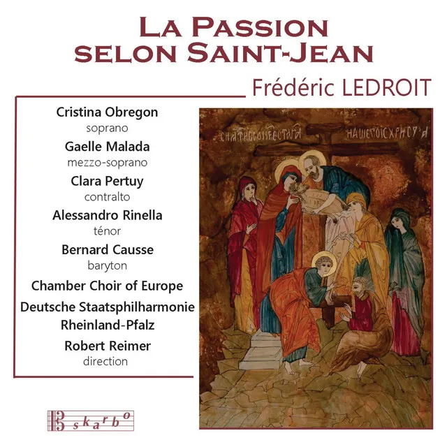 La passion du Christ selon Saint-Jean, Op. 56: No. 2, Au-delà du torrent Cédron