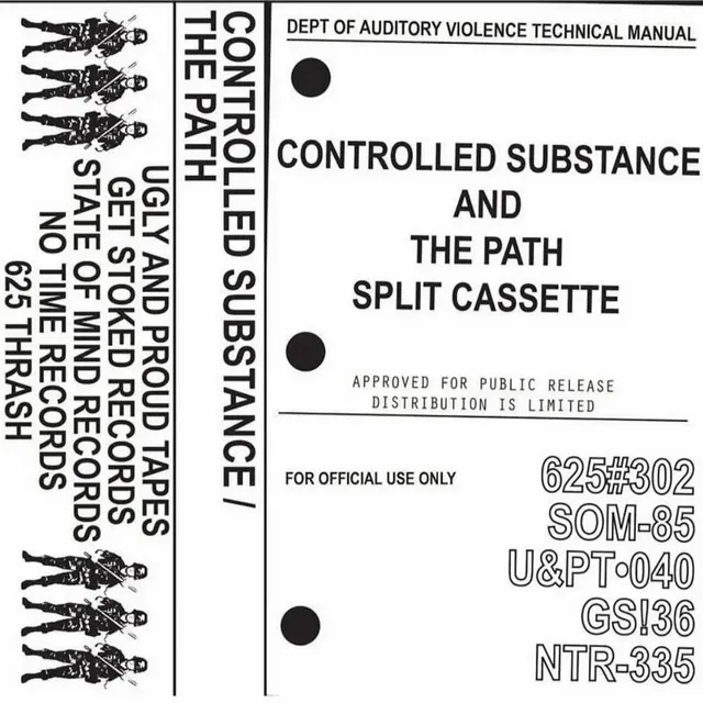 Split Tape w/ Controlled Substance