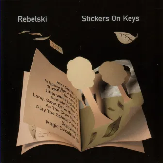 Stickers on Keys by Rebelski