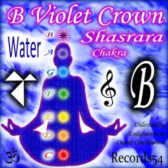 B - Violet Crown Shasrara Chakra: Understanding, Enlightenment & Cosmic Conciousness by Water Meditation Music