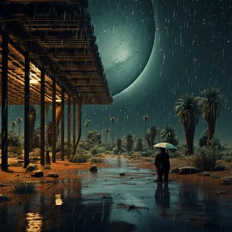 Binaural Focus Oasis: Rain's Attentive Drizzle by Catching Clouds