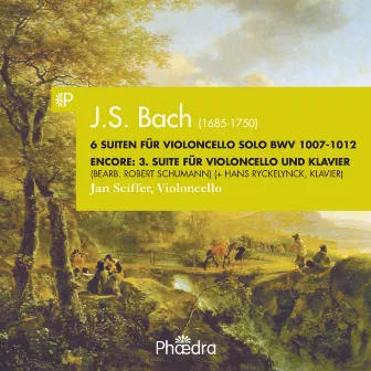 Bach: 6 Suiten für Violoncello Solo / Suite für Violoncello und Klavier by Hans Ryckelynck