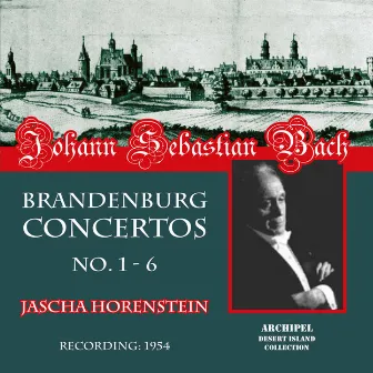 J.S. Bach: Brandenburg Concertos by Jascha Horenstein