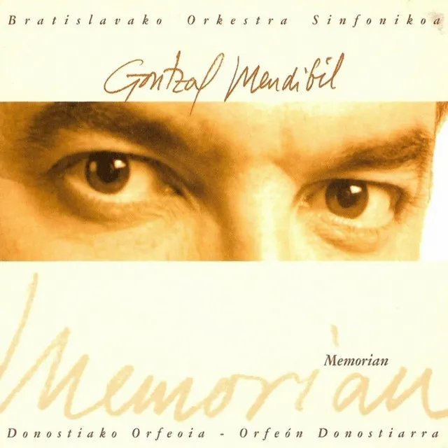 Gontzal Mendibil & José Luis Canal: Memorian