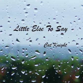 Little Else To Say by Cat Knight