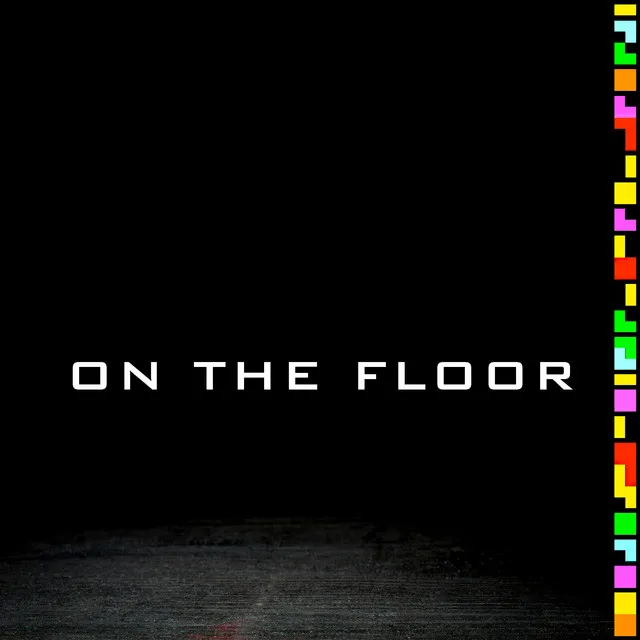 On the floor