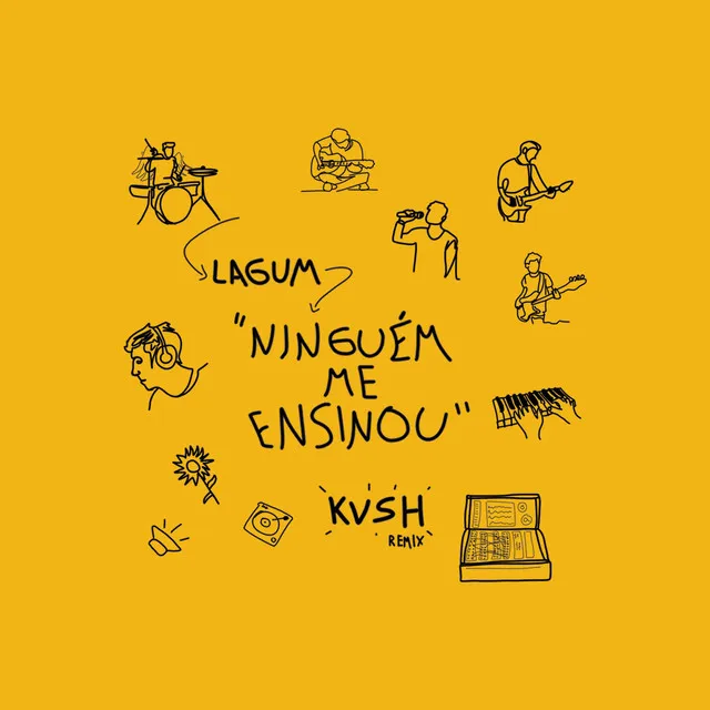 NINGUÉM ME ENSINOU (feat. Lagum) - KVSH REMIX