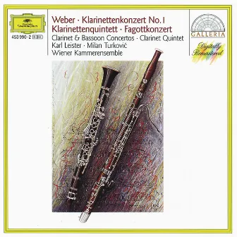 Weber: Clarinet & Bassoon Concertos by Milan Turkovic